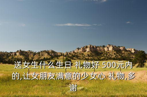 送女生什么生日 礼物好 500元内的,让女朋友满意的少女心 礼物,多谢