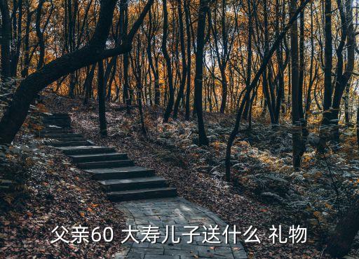 父亲60 大寿儿子送什么 礼物