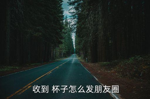  收到 杯子怎么发朋友圈