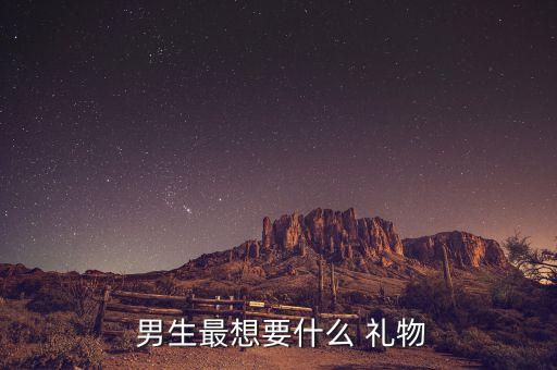  男生最想要什么 礼物