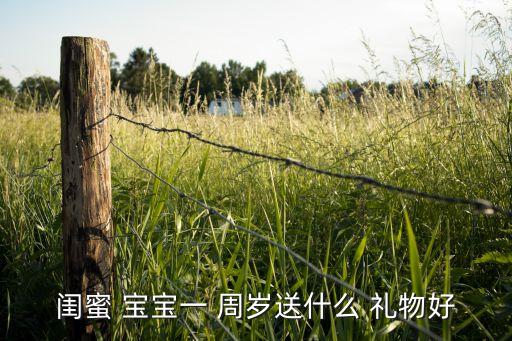 闺蜜 宝宝一 周岁送什么 礼物好