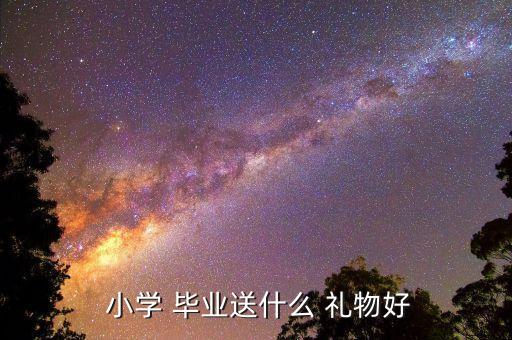  小学 毕业送什么 礼物好