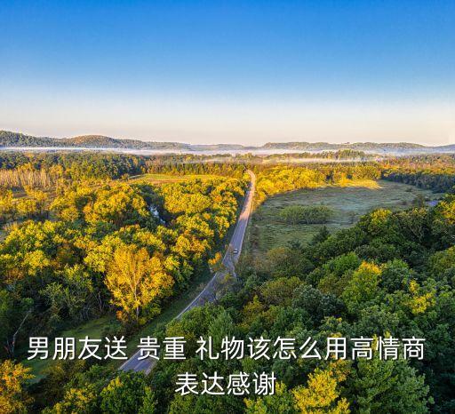 男朋友送 贵重 礼物该怎么用高情商表达感谢
