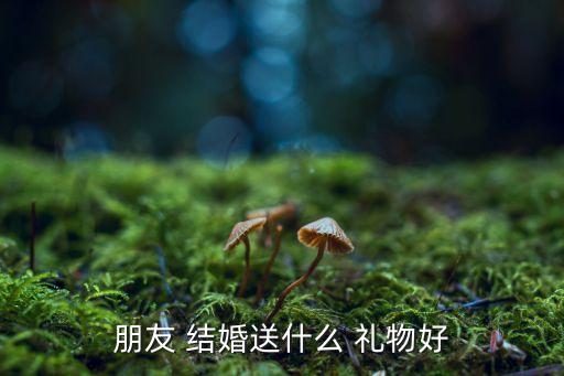 朋友 结婚送什么 礼物好
