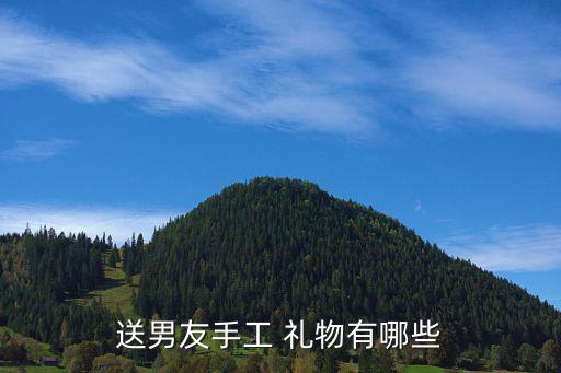 送男友手工 礼物有哪些
