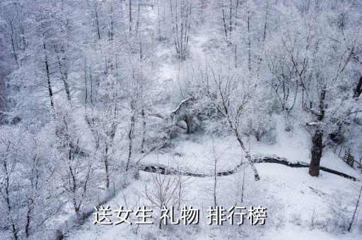 送女生 礼物 排行榜