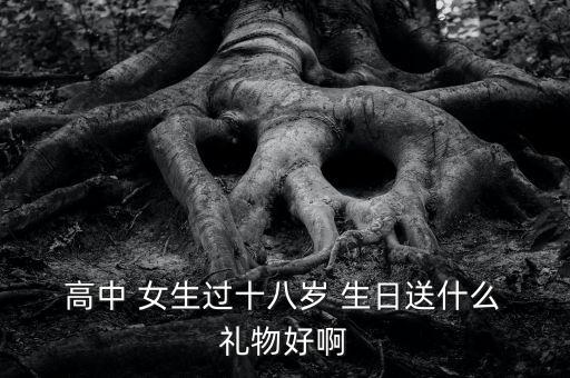  高中 女生过十八岁 生日送什么 礼物好啊