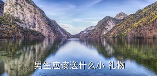  男生应该送什么小 礼物