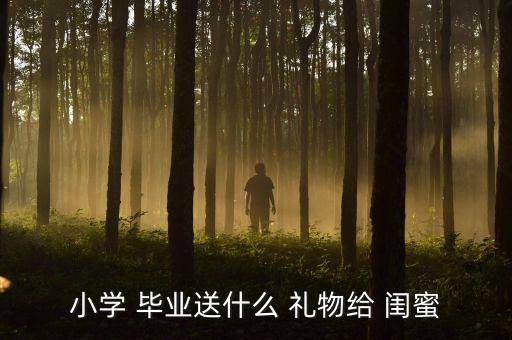 小学 毕业送什么 礼物给 闺蜜