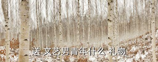 文艺礼物,文艺男生爱看书还是不爱穿着?
