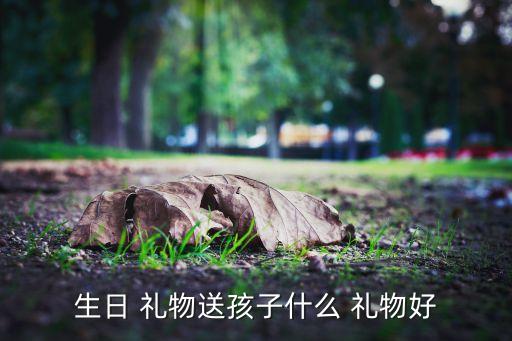 生日 礼物送孩子什么 礼物好