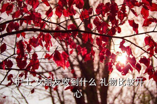  护士 女朋友收到什么 礼物比较开心
