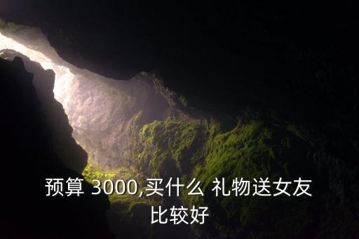 预算 3000,买什么 礼物送女友比较好