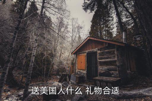 送美国人什么 礼物合适