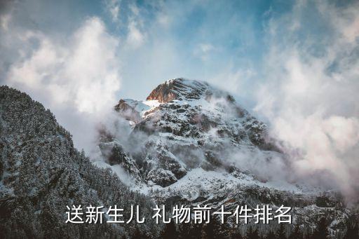 送新生儿 礼物前十件排名