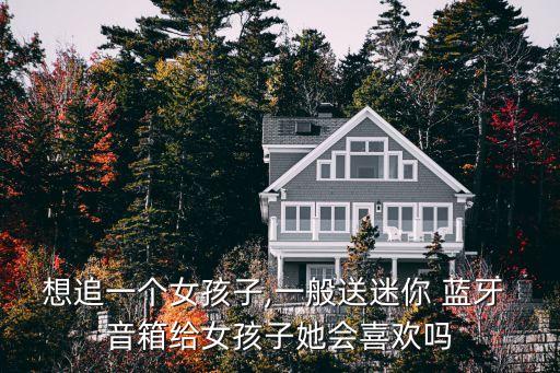 想追一个女孩子,一般送迷你 蓝牙 音箱给女孩子她会喜欢吗