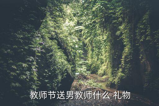  教师节送男教师什么 礼物