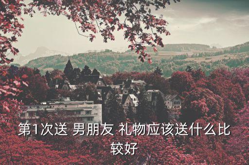 第1次送 男朋友 礼物应该送什么比较好