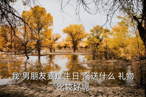 我 男朋友要过生日了,送什么 礼物比较好呢
