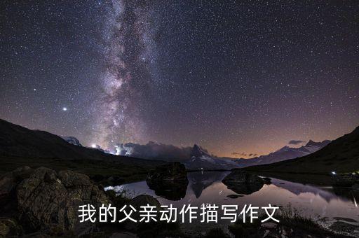 我的父亲动作描写作文