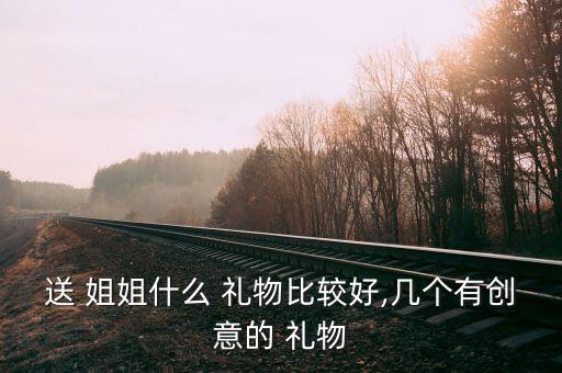 送 姐姐什么 礼物比较好,几个有创意的 礼物